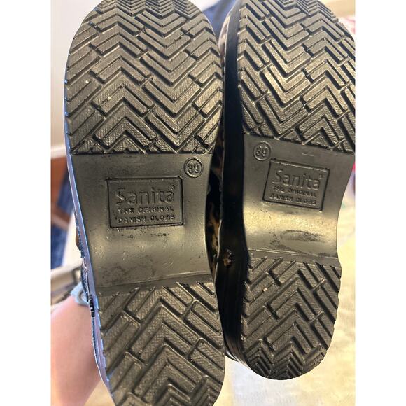 NWOB Koi by Sanita Leopard Print Danish Clogs - Picture 8 of 8